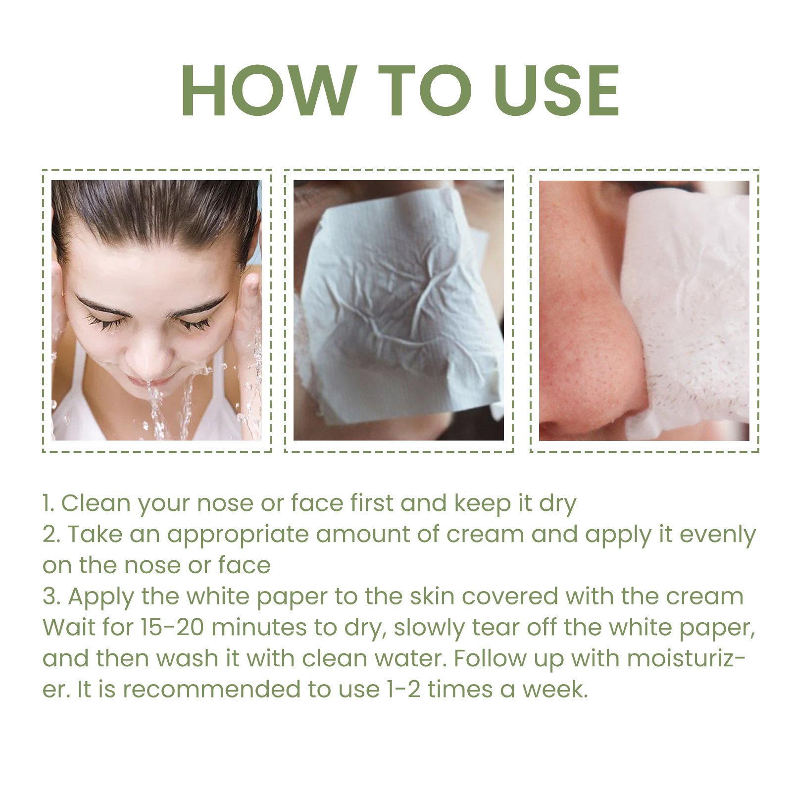 Volumette Complete Pore Kit (Blackhead Cream + 40 Pore Strips) - Image 7