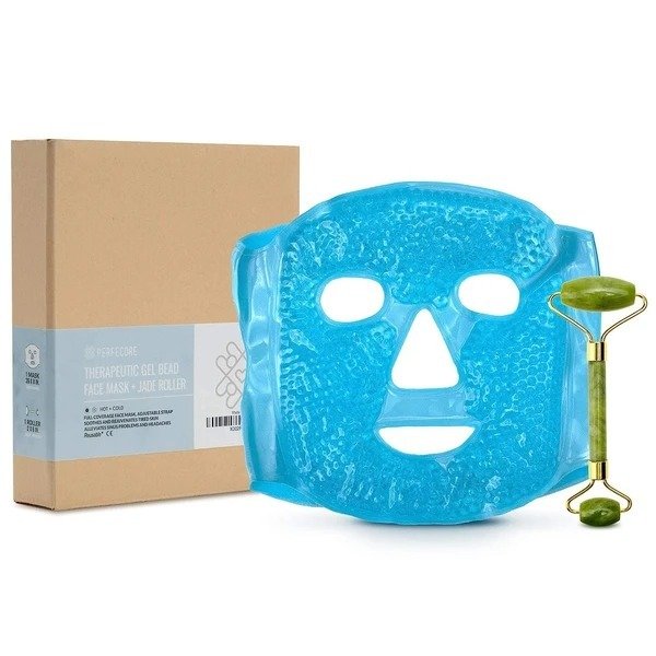 Volumette Jade Roller + Ice Face Mask Set - Image 3