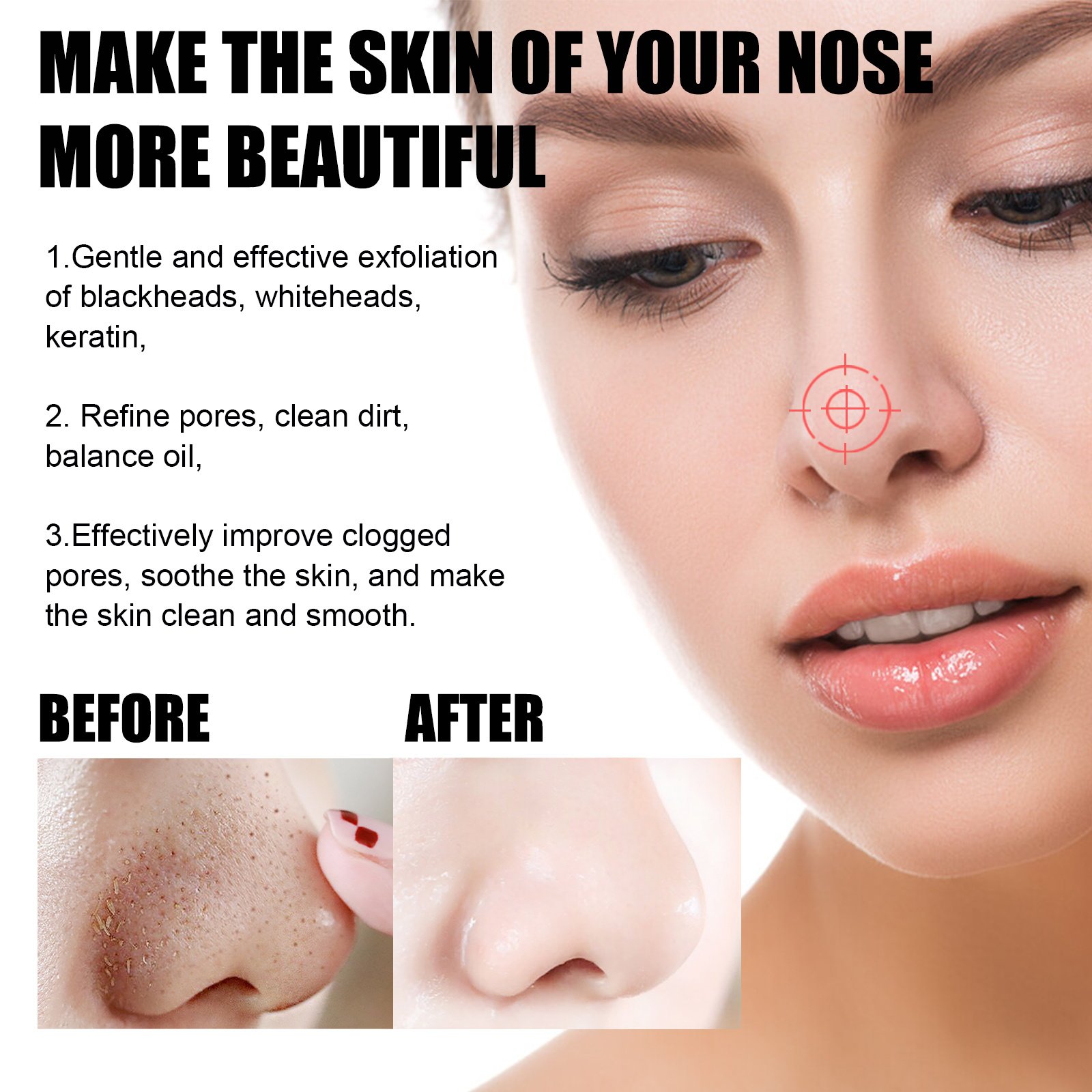 Volumette Complete Pore Kit (Blackhead Cream + 40 Pore Strips) - Image 4